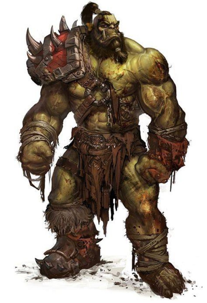 Orc Concept Concept Art 2 Fantasy Pinterest Warcraft art, World