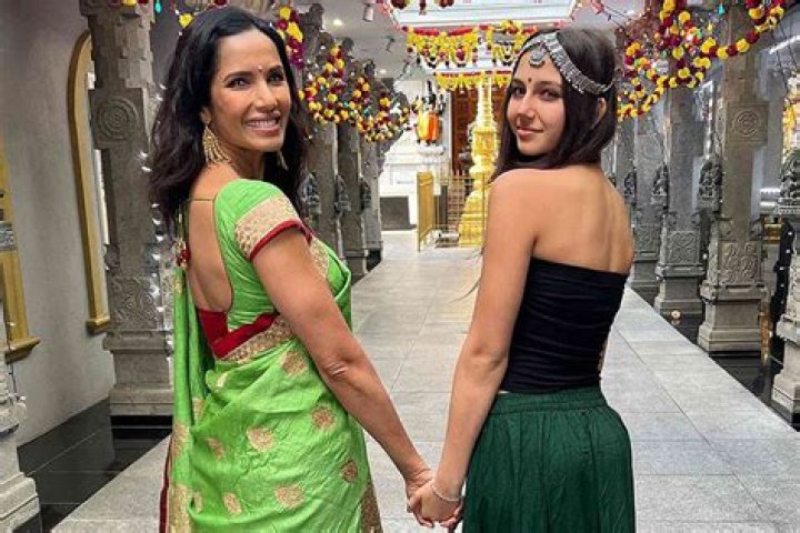 Padma Lakshmi & Her Daughter Are Too Cute While &ldquo;Twinning&rdquo; in Jumpsuits
