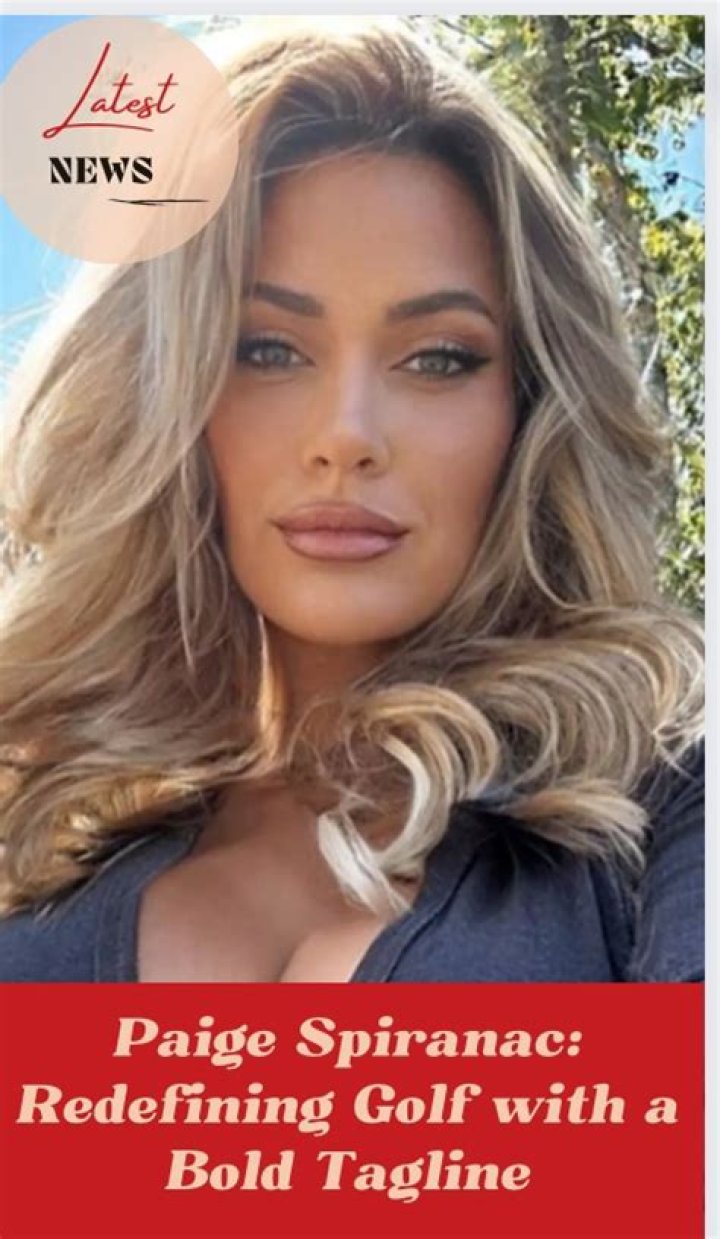Paige Spiranac Makes Bold Statement in Cropped Pink Halter Top Sports