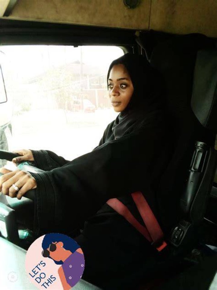 Passed by a lady trucker Tanker Trucking, Trucking Life, Trucker Quotes