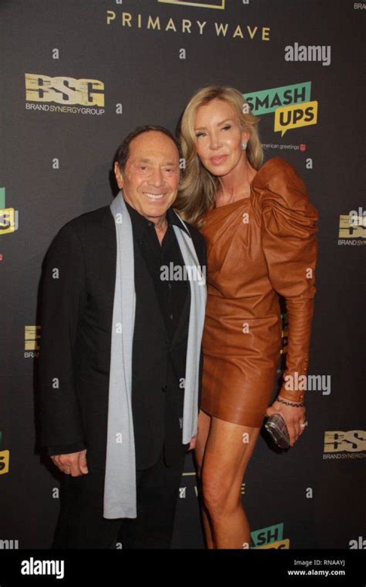 Paul Anka and Lisa Pemberton attend the MusiCares Person of the Year