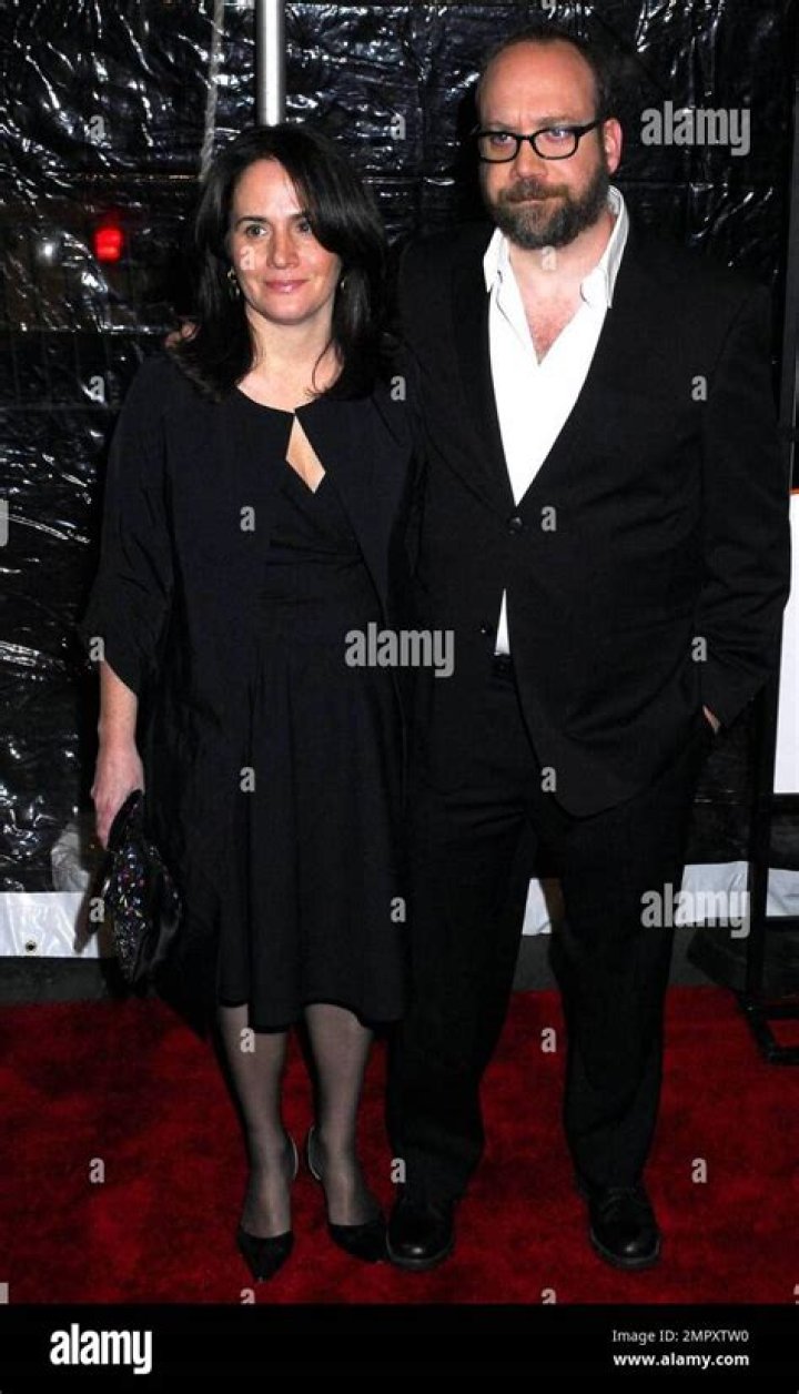 Paul Giamatti Wife Elizabeth Cohen Editorial Stock Photo Stock Image