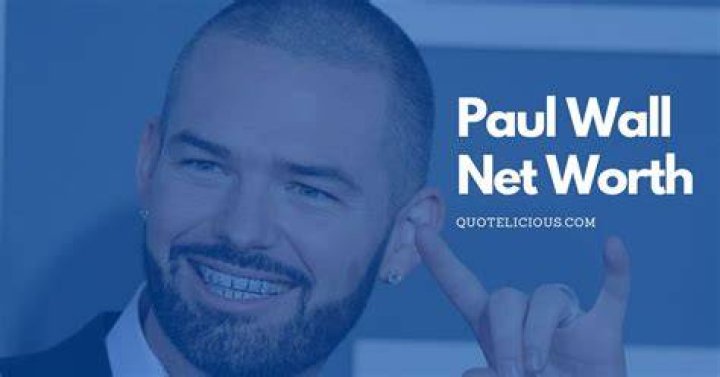 Paul Wall Net Worth How Much Does He Make?
