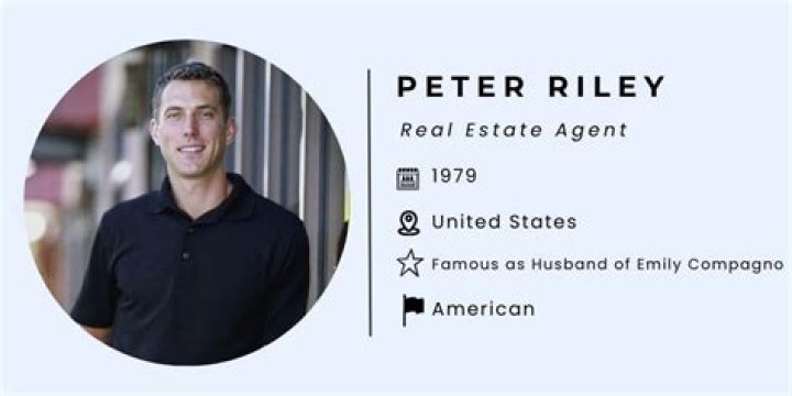 Peter Riley Wiki, Realtor, Everything about Husband of Emily Compagno