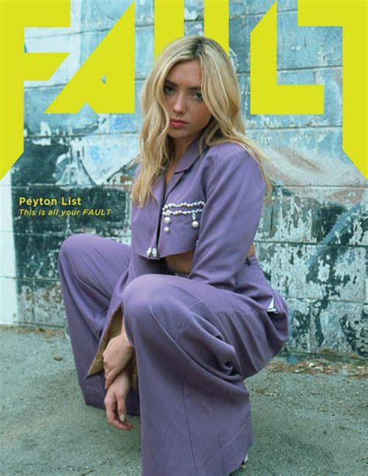 Peyton List Fault Cover 2021 Peyton Roi List Photo (43812069