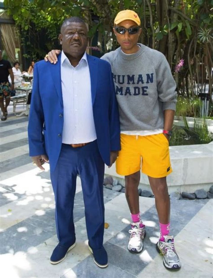 Pharrell and his father. HIS FATHER. Celebrity families, Pharrell