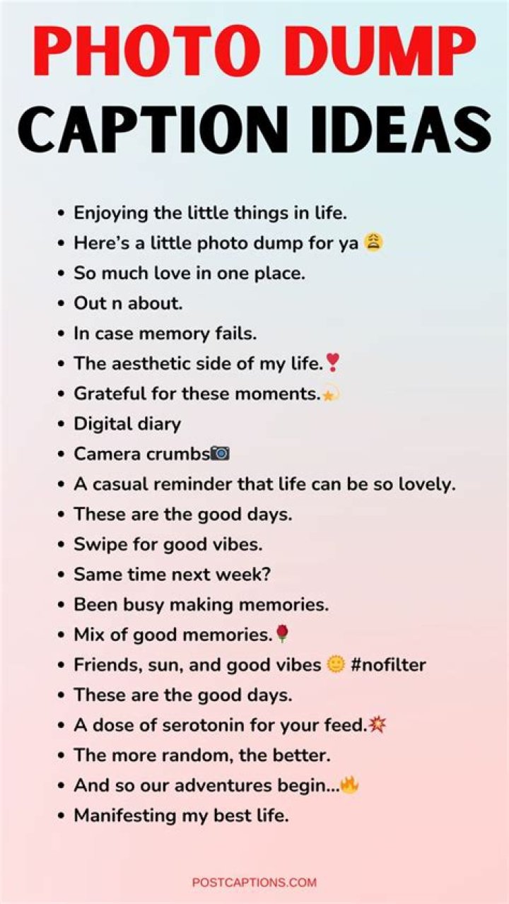 photo dump captions FOLLOW FOR MORE 🌿 Instagram quotes captions