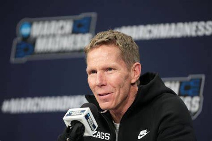 Photos Mark Few's Wife Extremely Stressed During Elite 8 The Spun