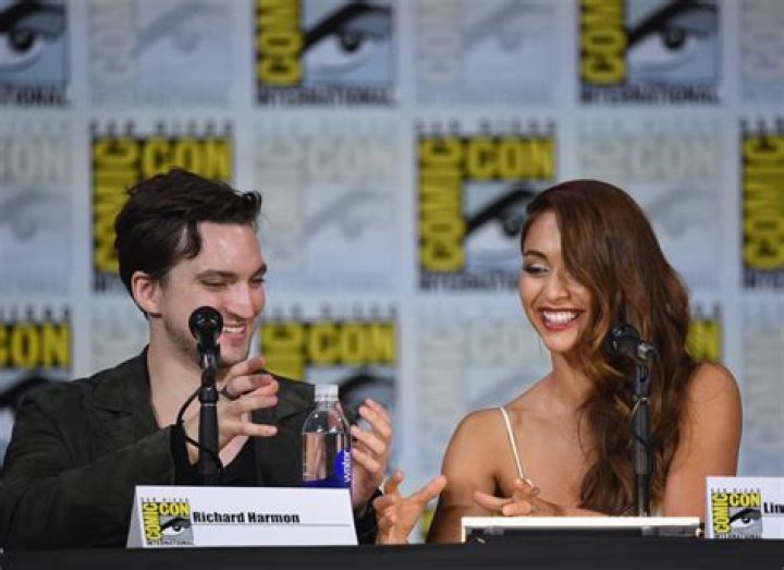 Pictured Marie Avgeropoulos and Richard Harmon. The 100 Cast