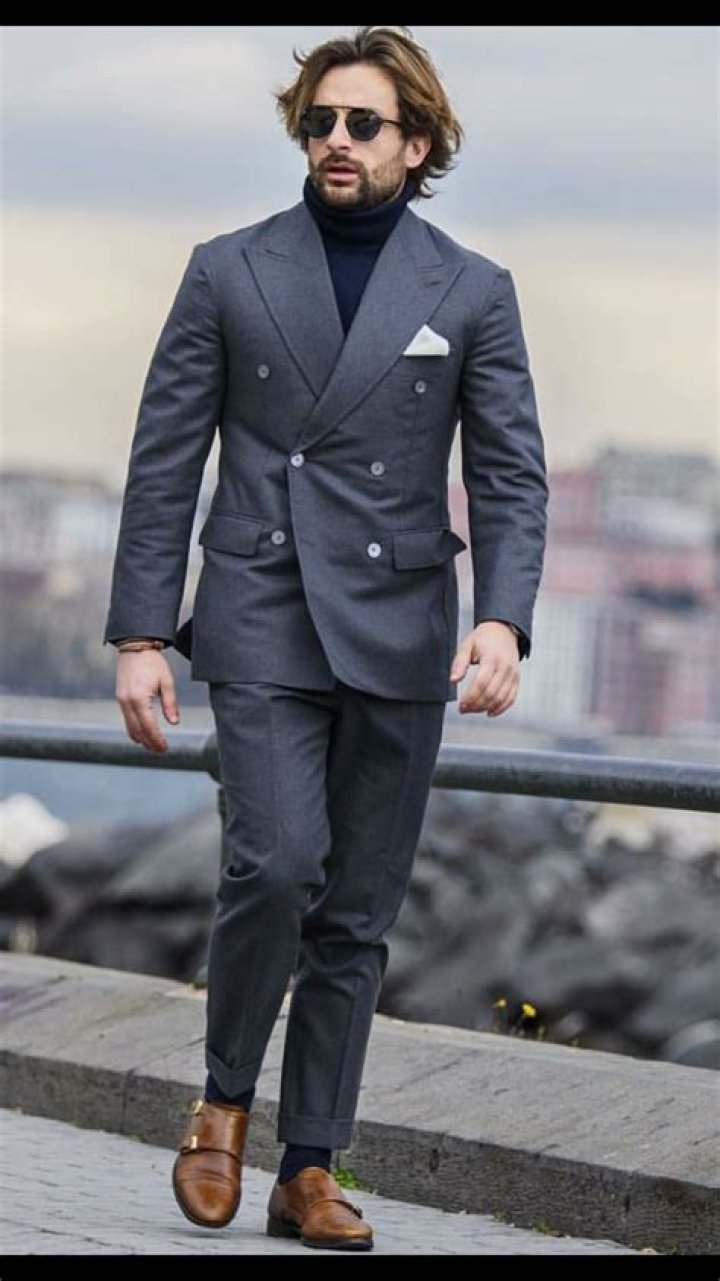 Pin by Anthony Crimaldi on Threads Blue sweater outfit, Dapper style