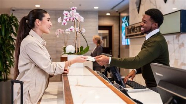 Pittsburgh Airport Marriott Front Desk Guest, holiday, visiting