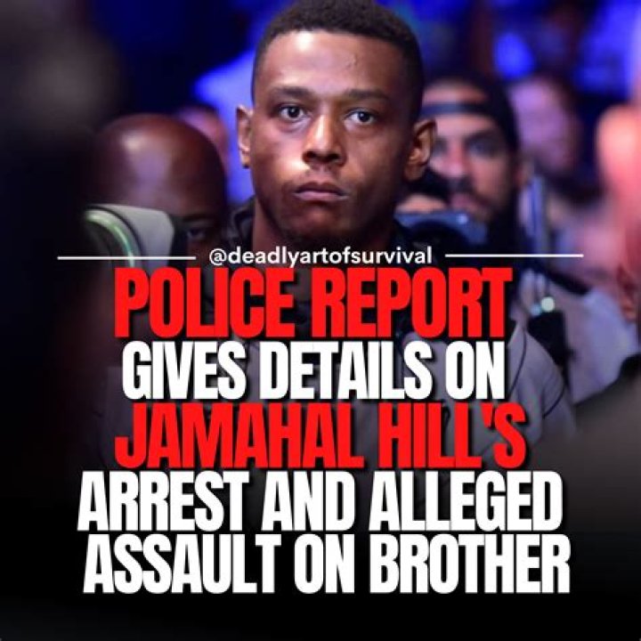 Police report claims Jamahal Hill "sucker punched" his brother after