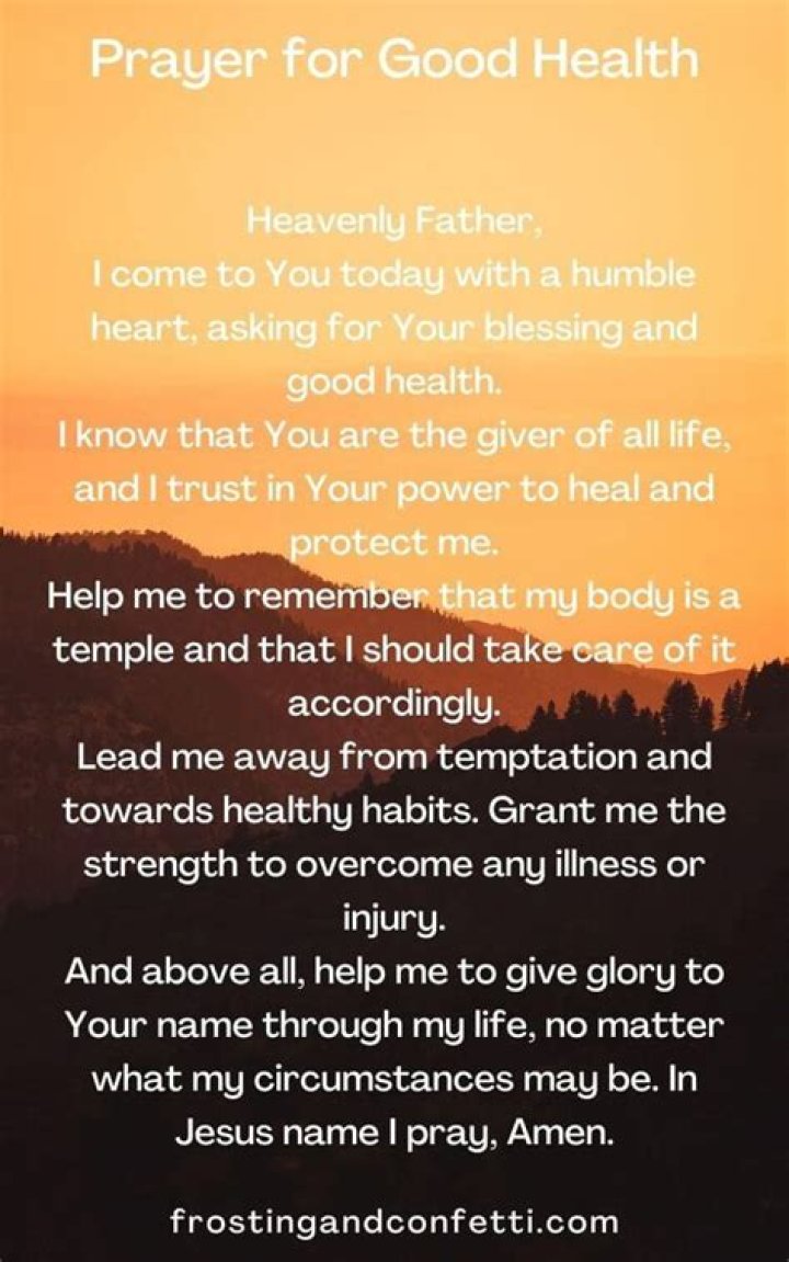 Prayer for good health and long life for my mom Prayers For My Mother