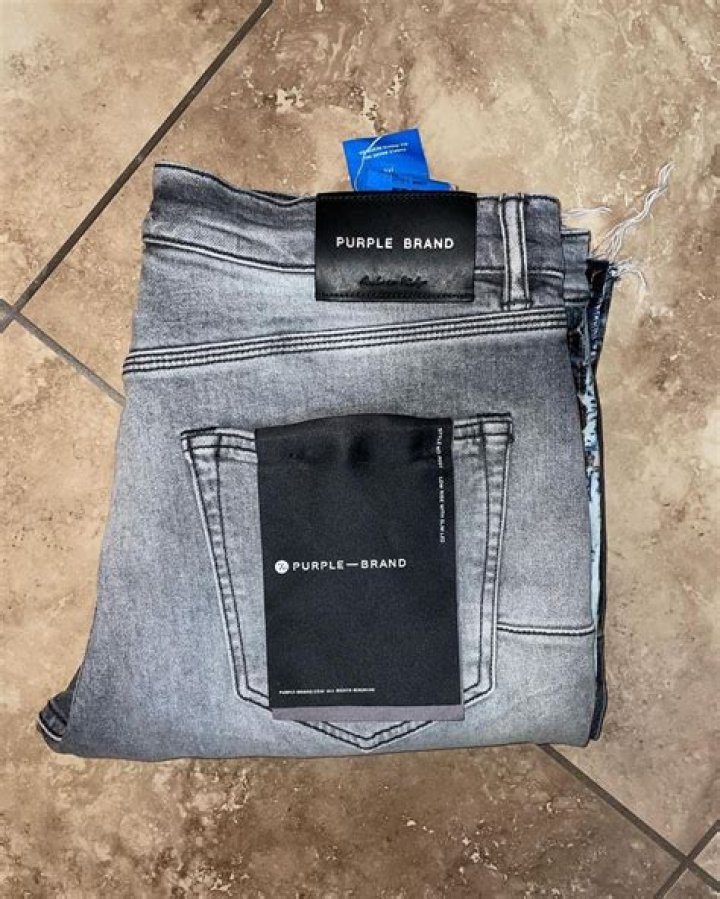 Purple Brand New Purple Jeans Black Tags Limited Designer Jeans Grailed
