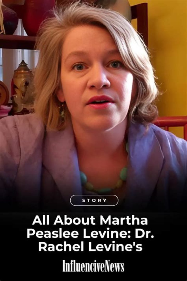 Rachel Levine ExWife Martha Peaslee Levine Wiki/Bio, Age, Spouse