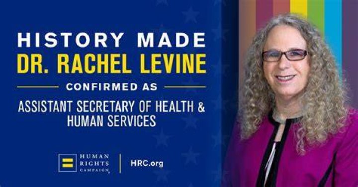 Rachel Levine Makes History As 1st Openly Trans Federal Official