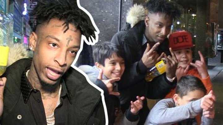 Rapper 21 Savage Swarmed By Fans...Very Young Fans