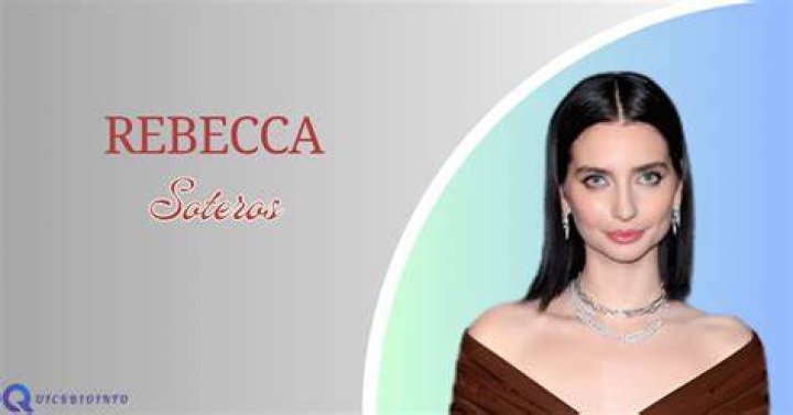 Rebecca Soteros Bio, Net Worth, Salary Age, Height, Weight, Wiki