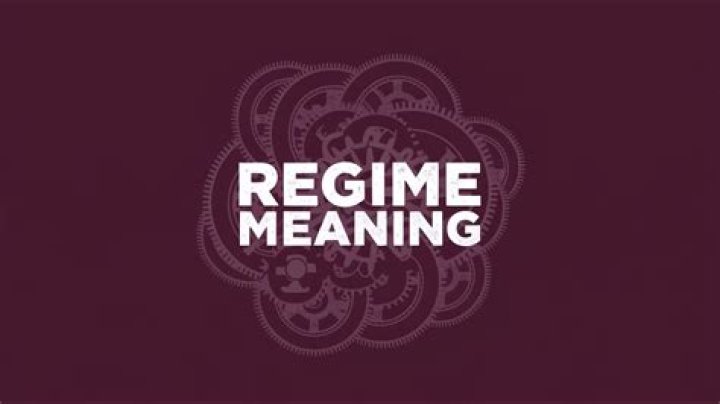 Regime Meaning YouTube