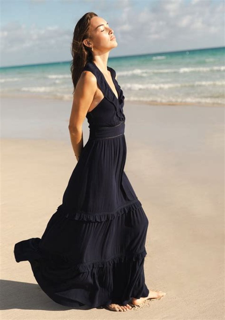 Reviews Marisol Maxi Dress, Poema Lace Dress, Embellished DropWaist