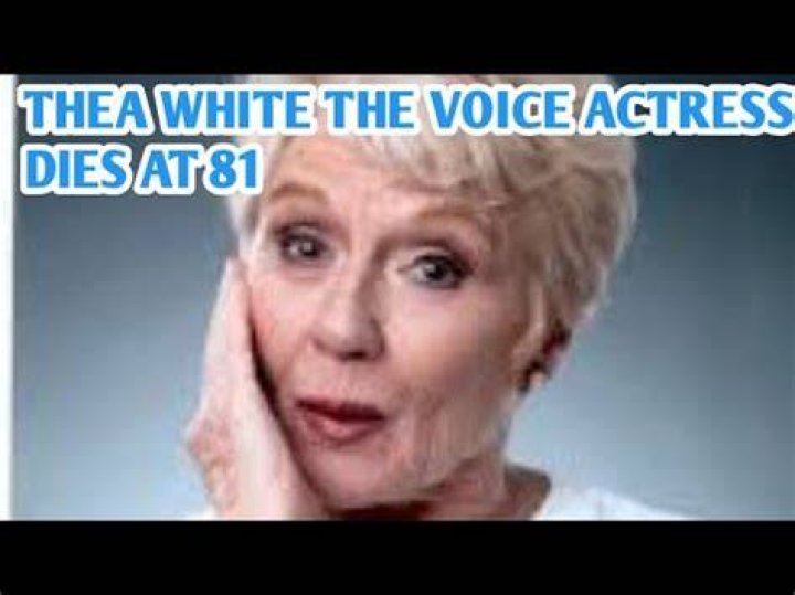 Rip Thea White, Voice Actress of Muriel from Courage the Cowardly Dog
