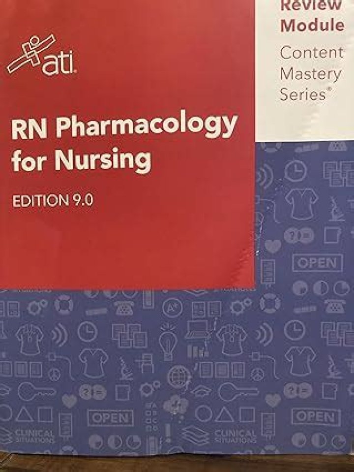 RN Pharmacology for Nursing Edition 8. 0 by Assessment Technologies