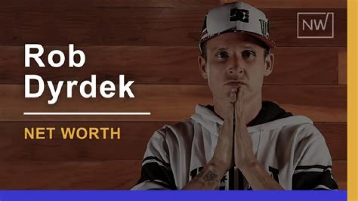 Rob Dyrdek Net worth Rob Dyrdek Net worth.