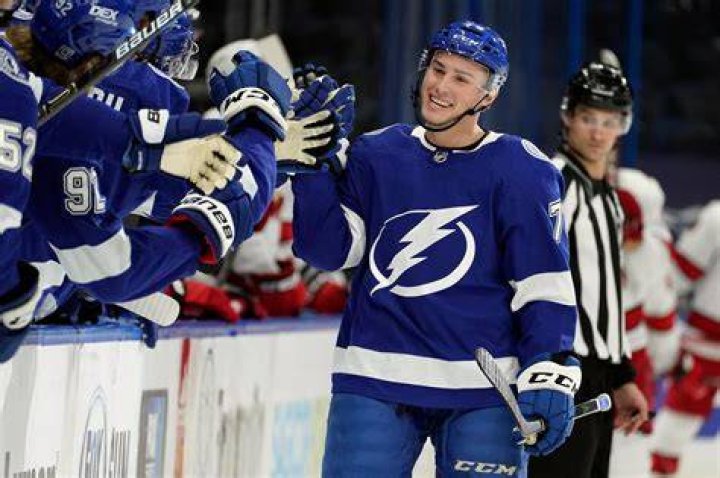 Ross Colton scores for Tampa Bay Lightning in NHL debut Trentonian
