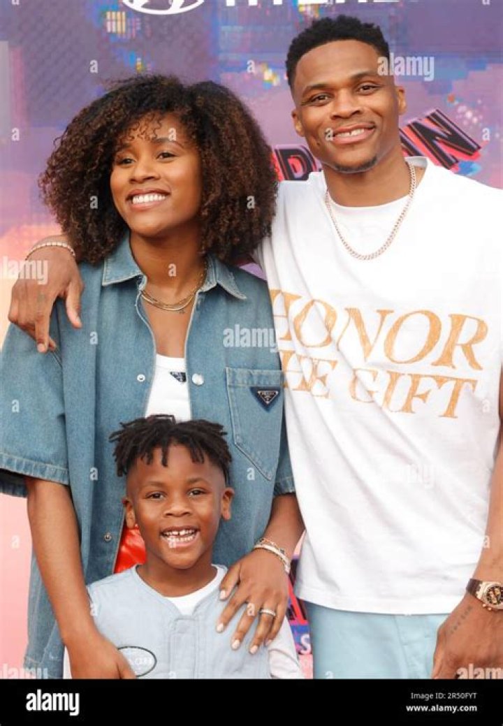 Russell Westbrook shared first photo of his baby son who looks just