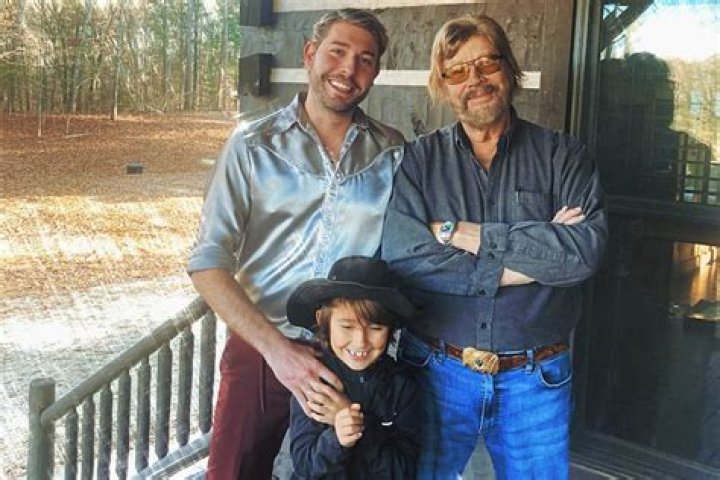 Samuel Williams and his son Tennyson ( Hank Williams Jr's son and