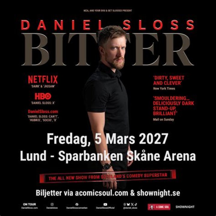 Scottish Comedian Daniel Sloss brings hit show &lsquo;Daniel Sloss X&rsquo; to