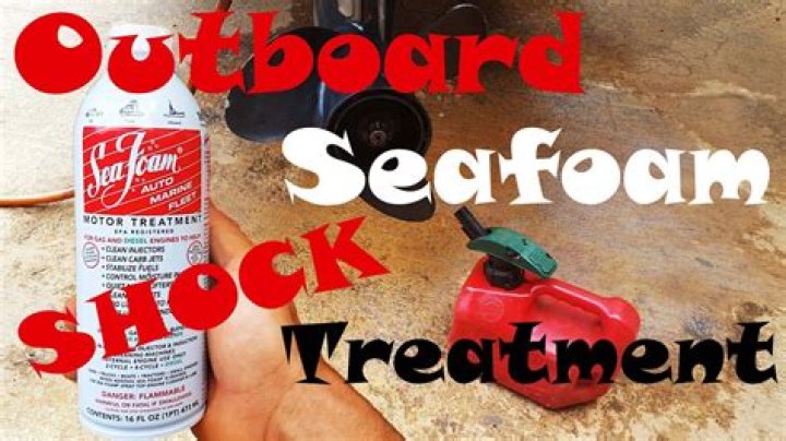 Seafoam Shock Treatment Outboard YouTube