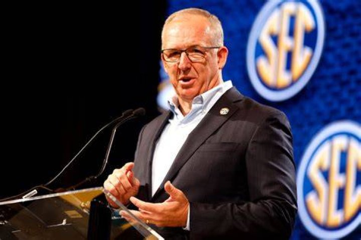 SEC Commissioner Greg Sankey Talks Oklahoma, Texas Sports Illustrated