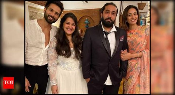Seema Pahwa shares pictures of newlyweds Sanah and Mayank from post