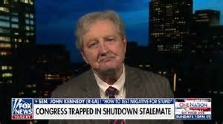 Senator John Kennedy (No, Not That One) Embraces Anonymity The New