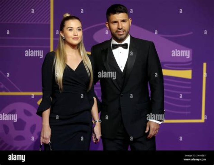 Sergio Ag&uuml;ero and Giannina Maradona Super WAGS Hottest Wives and