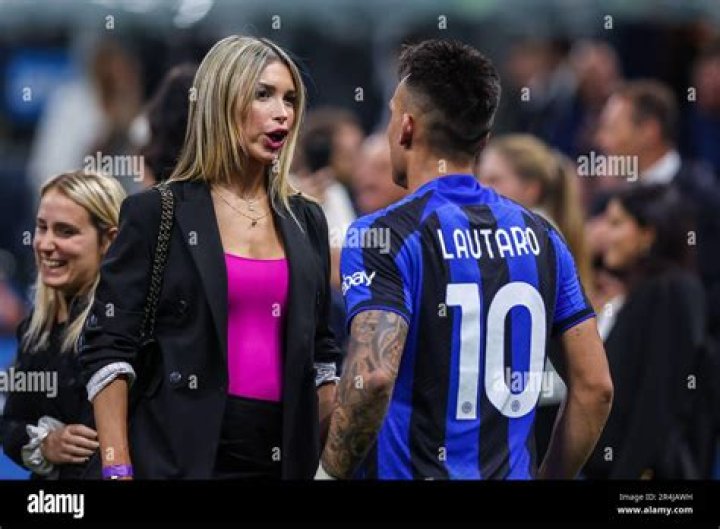 Serie A Calcio Agustina gandolfo, la famosa 'lady lautaro', en la