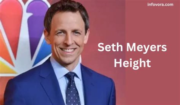 Seth Meyers Age and Height 2023 Seth Meyers, Tv Host, 50 Years Old