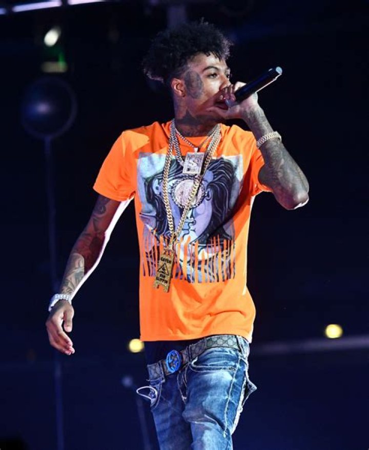 Shock moment rapper Blueface is arrested & thrown to the ground by cops