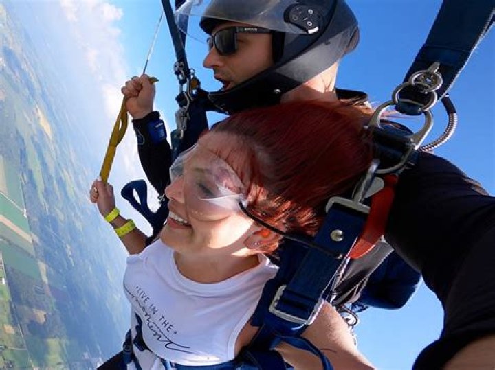 Sky diving bezywolf