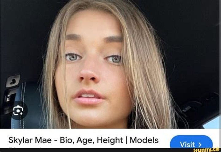 Skylar Mae Bio, Age, Height, Wiki Instagram Biography