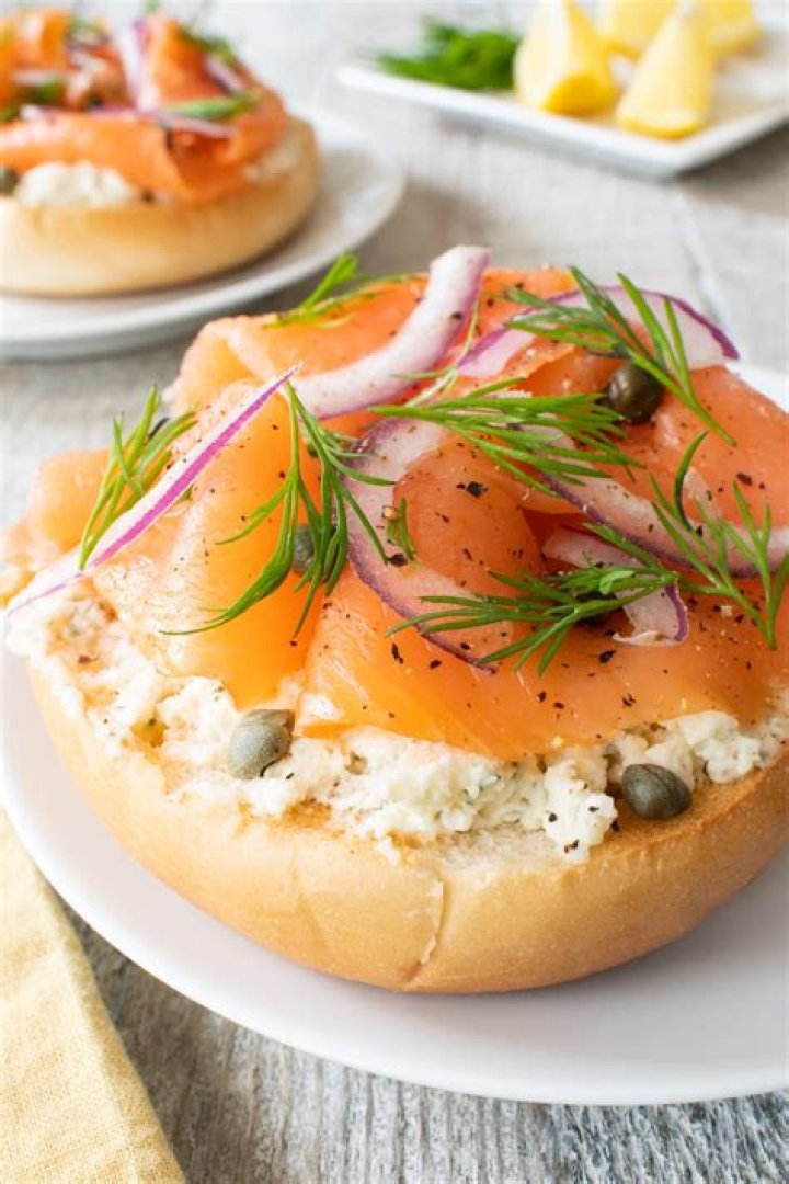 Smoked Salmon On A Bagel Crossword Clue
