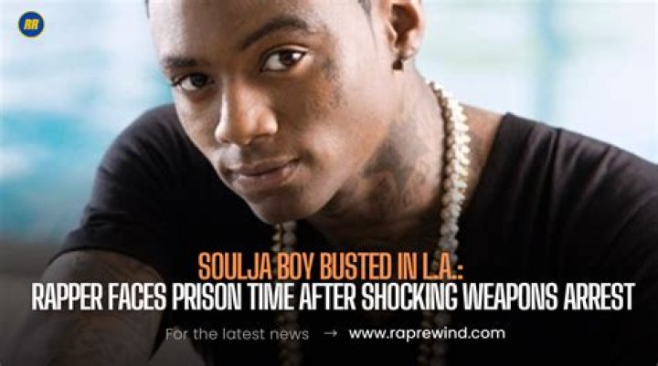 Soulja Boy arrested in Los Angeles on probation violation CBS News