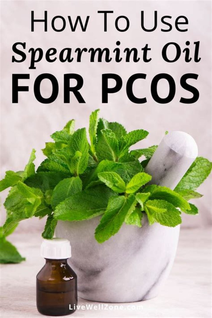 Spearmint Oil And PCOS Benefits and How To Use It Pcos, Spearmint