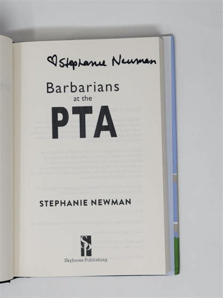 Stephanie Newman (Author of Barbarians at the PTA)