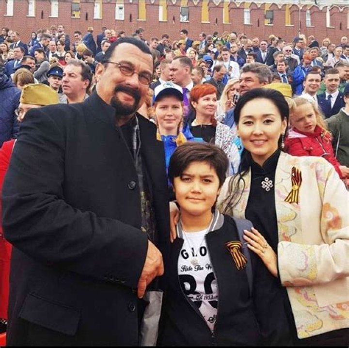 Steven Seagal and his daughter, Steven seagal, Steven, Men