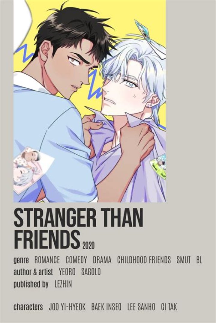 Stranger Than Friends Sagold/Yeoro Webtoons Lezhin Comics