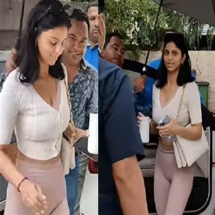 Suhana Khan avoids posing for shutterbugs; paparazzi says, &rsquo;Abhi kya