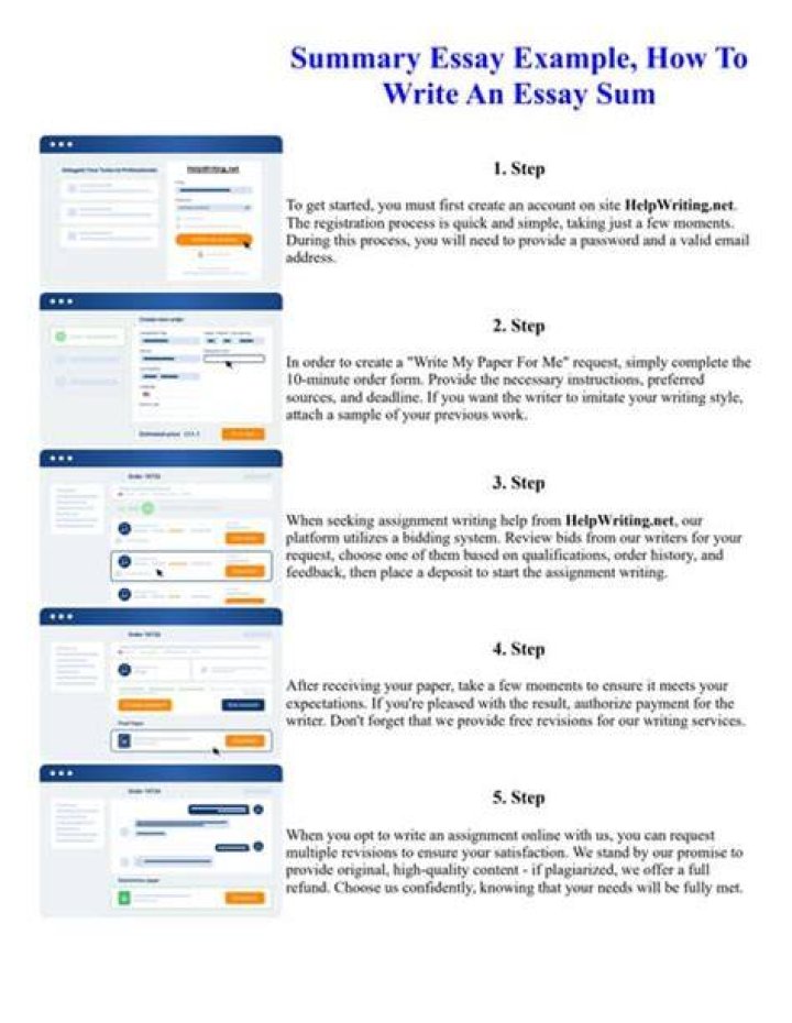 Summary essay example, How to write an essay summary? ️ BookWormLab