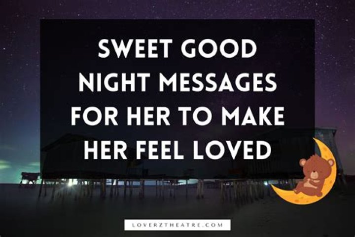 Sweet Good Night Messages for Him &raquo; True Love Words